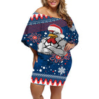 custom-roosters-rugby-off-shoulder-short-dress-chirstmas-vibe-2023