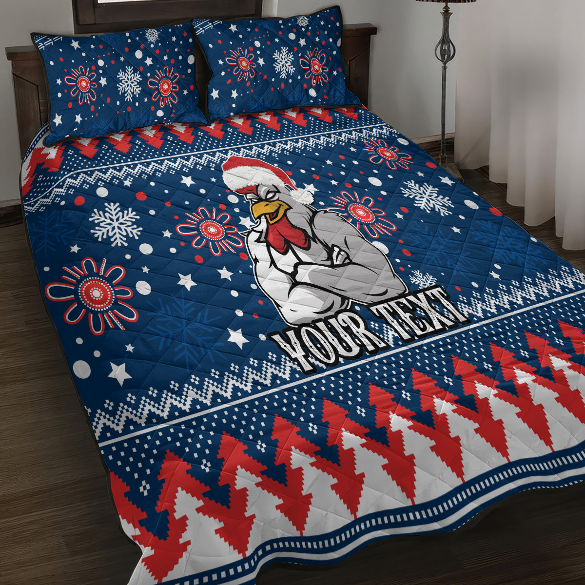 custom-roosters-rugby-quilt-bed-set-chirstmas-vibe-2023