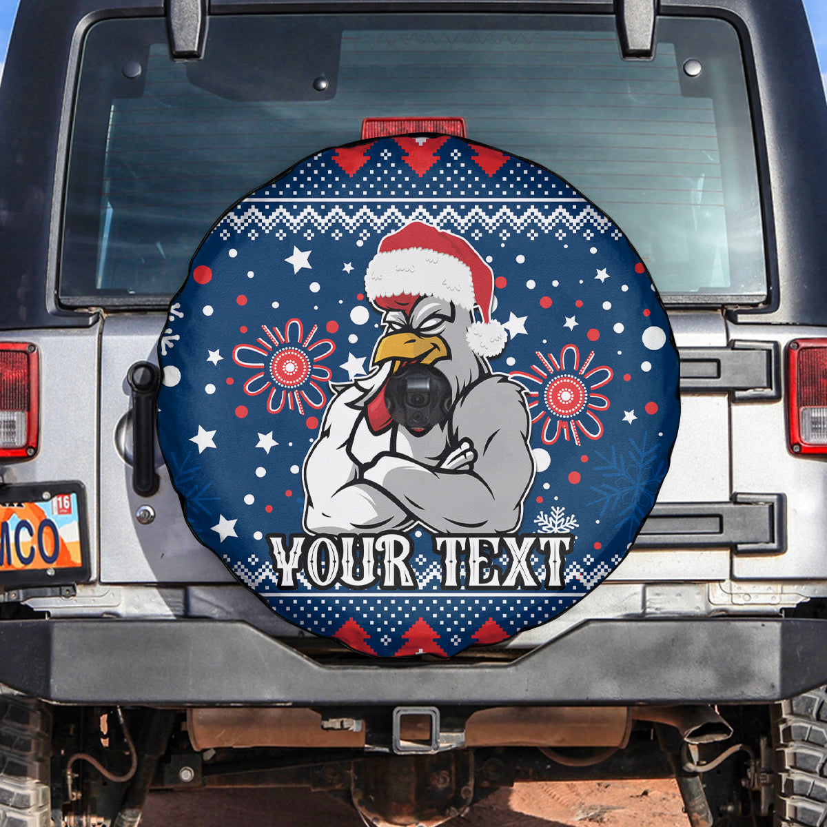 custom-roosters-rugby-spare-tire-cover-chirstmas-vibe-2023