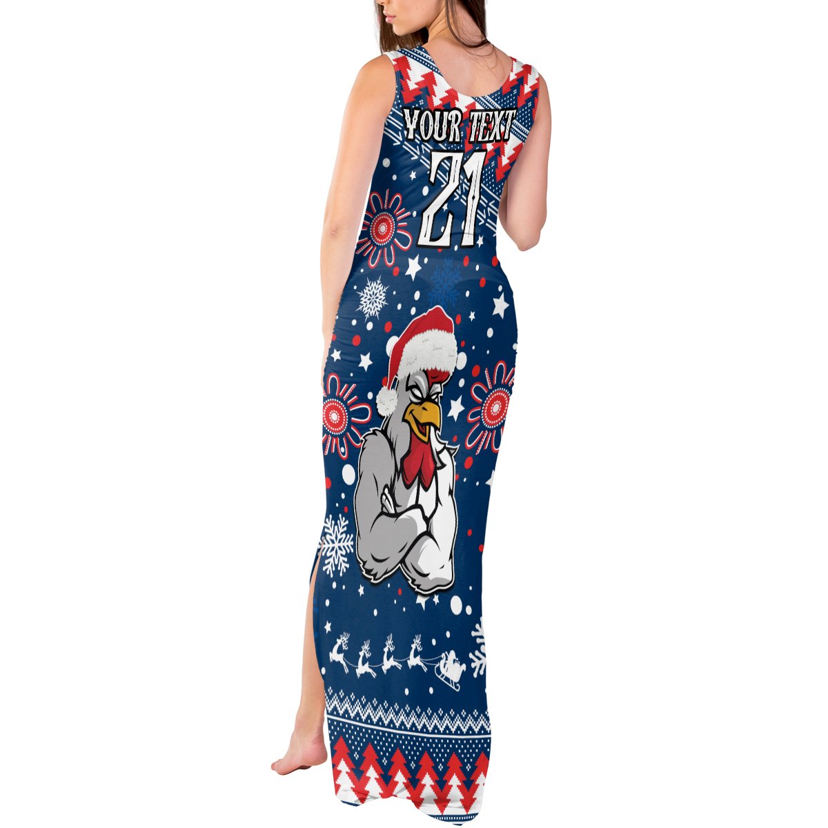 custom-roosters-rugby-tank-maxi-dress-chirstmas-vibe-2023