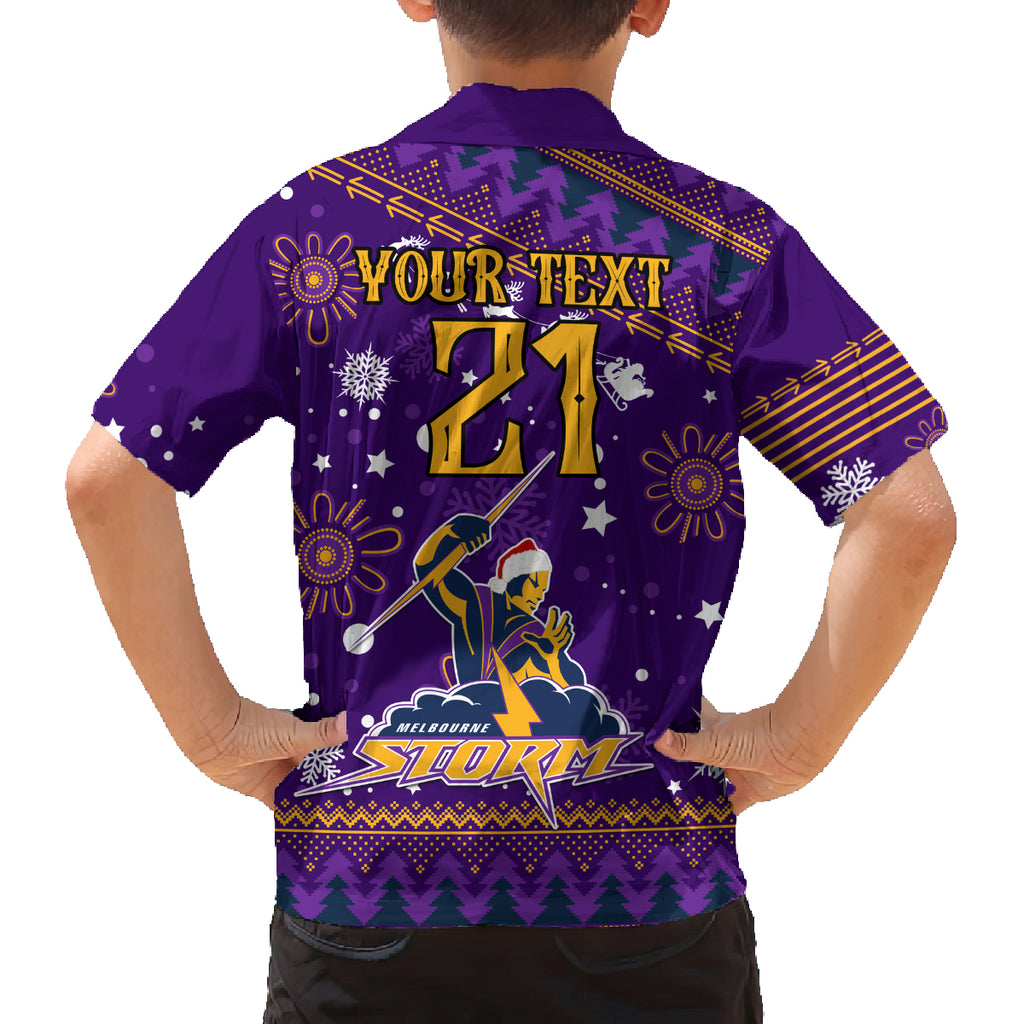 custom-storm-rugby-family-matching-off-shoulder-short-dress-and-hawaiian-shirt-chirstmas-vibe-2023