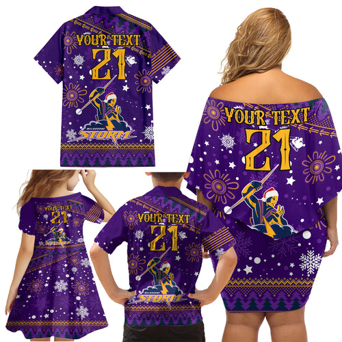 custom-storm-rugby-family-matching-off-shoulder-short-dress-and-hawaiian-shirt-chirstmas-vibe-2023