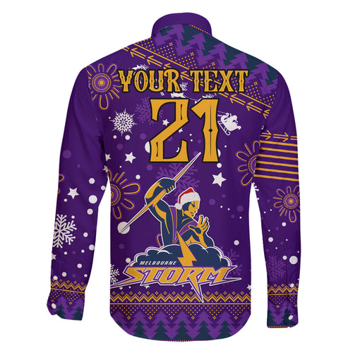 custom-storm-rugby-family-matching-off-shoulder-short-dress-and-hawaiian-shirt-chirstmas-vibe-2023