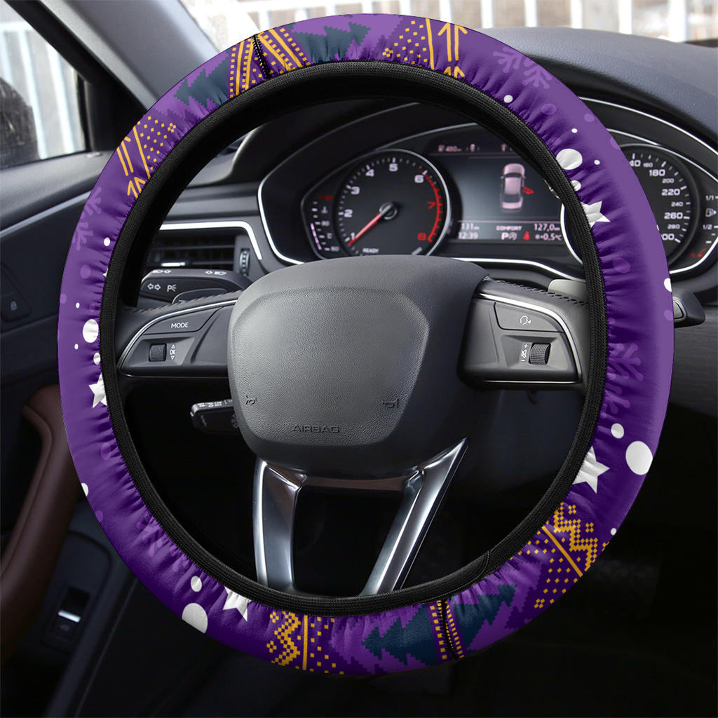 Storm Rugby Steering Wheel Cover Chirstmas Vibe 2023