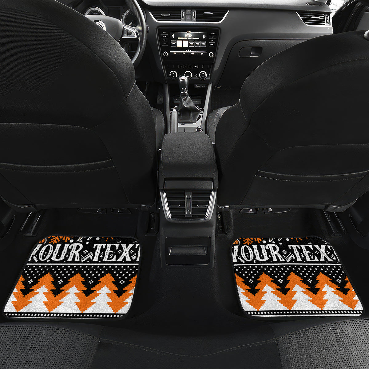 custom-tigers-rugby-car-mats-chirstmas-vibe-2023