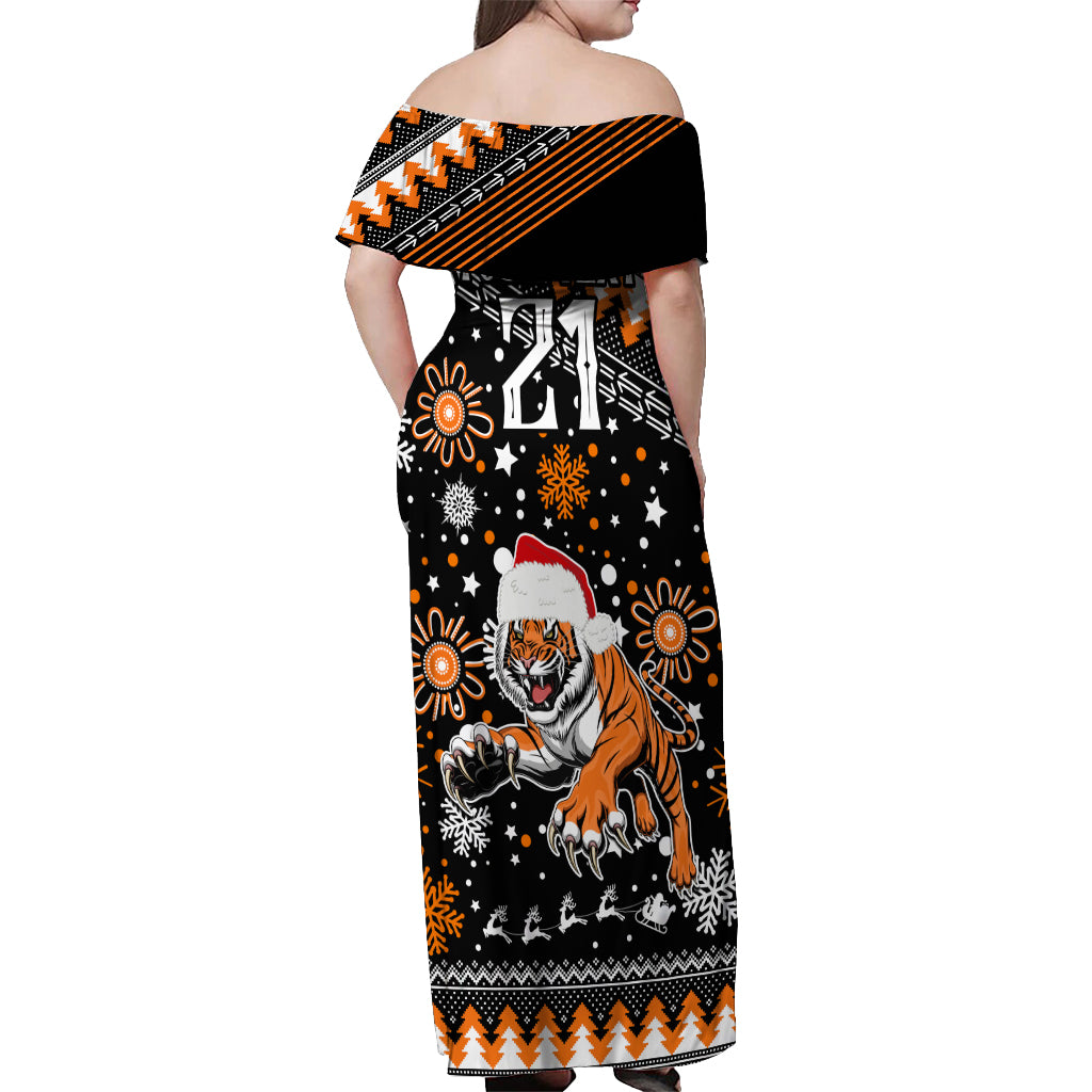 custom-tigers-rugby-off-shoulder-maxi-dress-chirstmas-vibe-2023