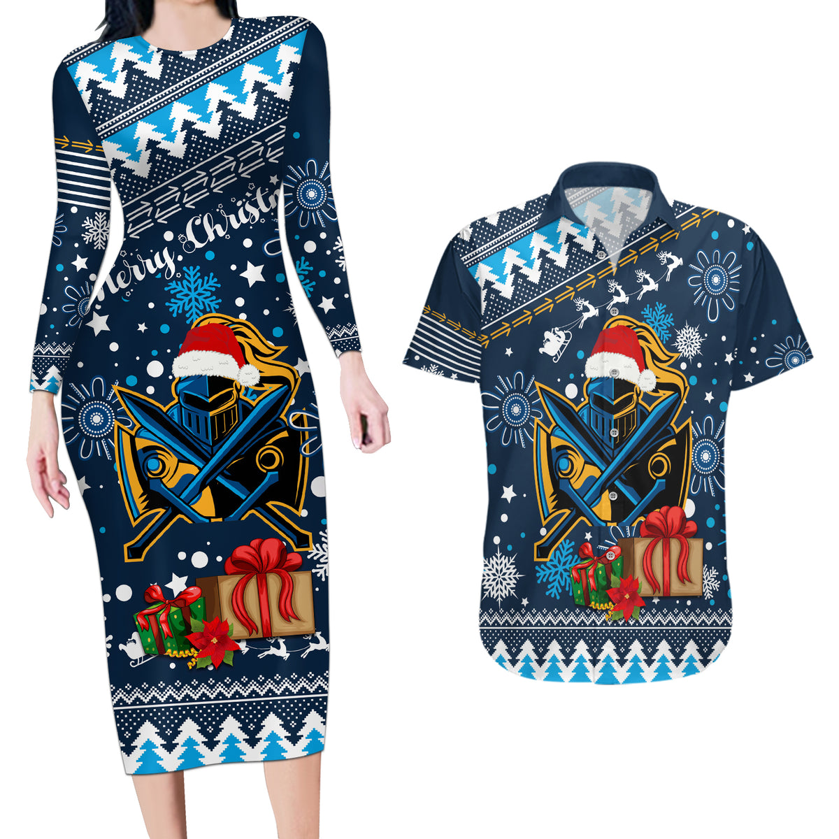 custom-titans-rugby-couples-matching-long-sleeve-bodycon-dress-and-hawaiian-shirt-chirstmas-vibe-2023