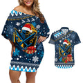 custom-titans-rugby-couples-matching-off-shoulder-short-dress-and-hawaiian-shirt-chirstmas-vibe-2023