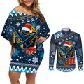 custom-titans-rugby-couples-matching-off-shoulder-short-dress-and-long-sleeve-button-shirt-chirstmas-vibe-2023