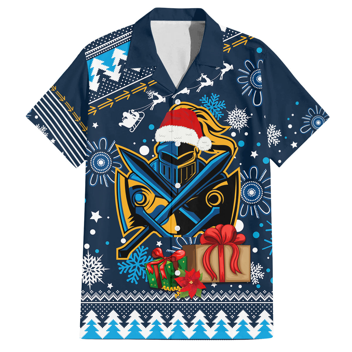 custom-titans-rugby-family-matching-long-sleeve-bodycon-dress-and-hawaiian-shirt-chirstmas-vibe-2023