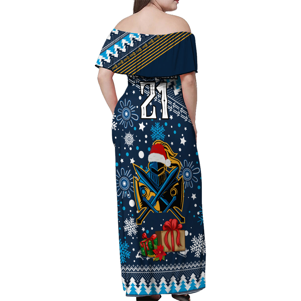 custom-titans-rugby-family-matching-off-shoulder-maxi-dress-and-hawaiian-shirt-chirstmas-vibe-2023