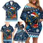 custom-titans-rugby-family-matching-off-shoulder-short-dress-and-hawaiian-shirt-chirstmas-vibe-2023