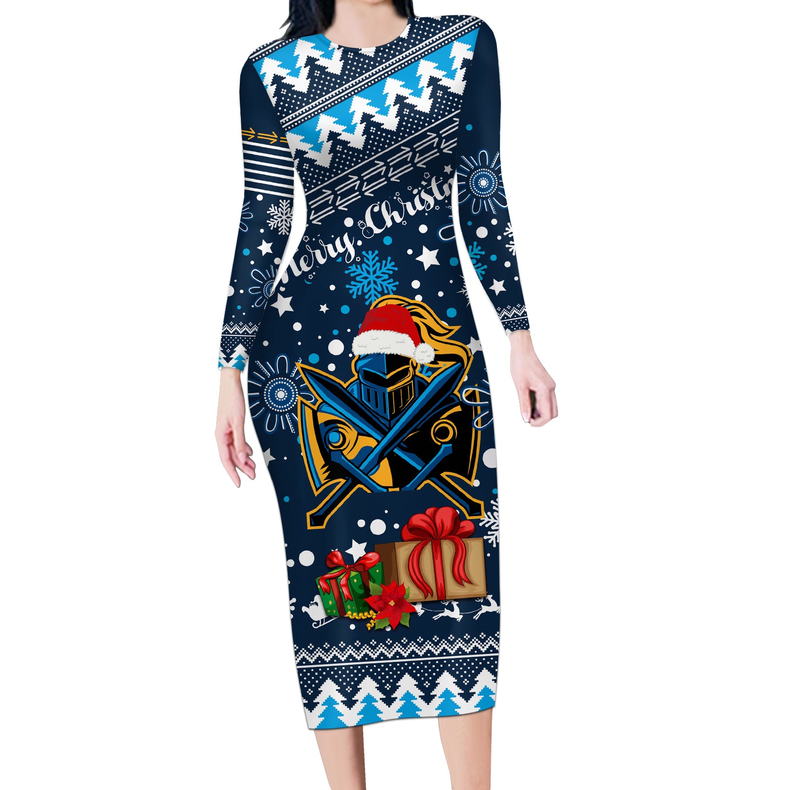 custom-titans-rugby-long-sleeve-bodycon-dress-chirstmas-vibe-2023