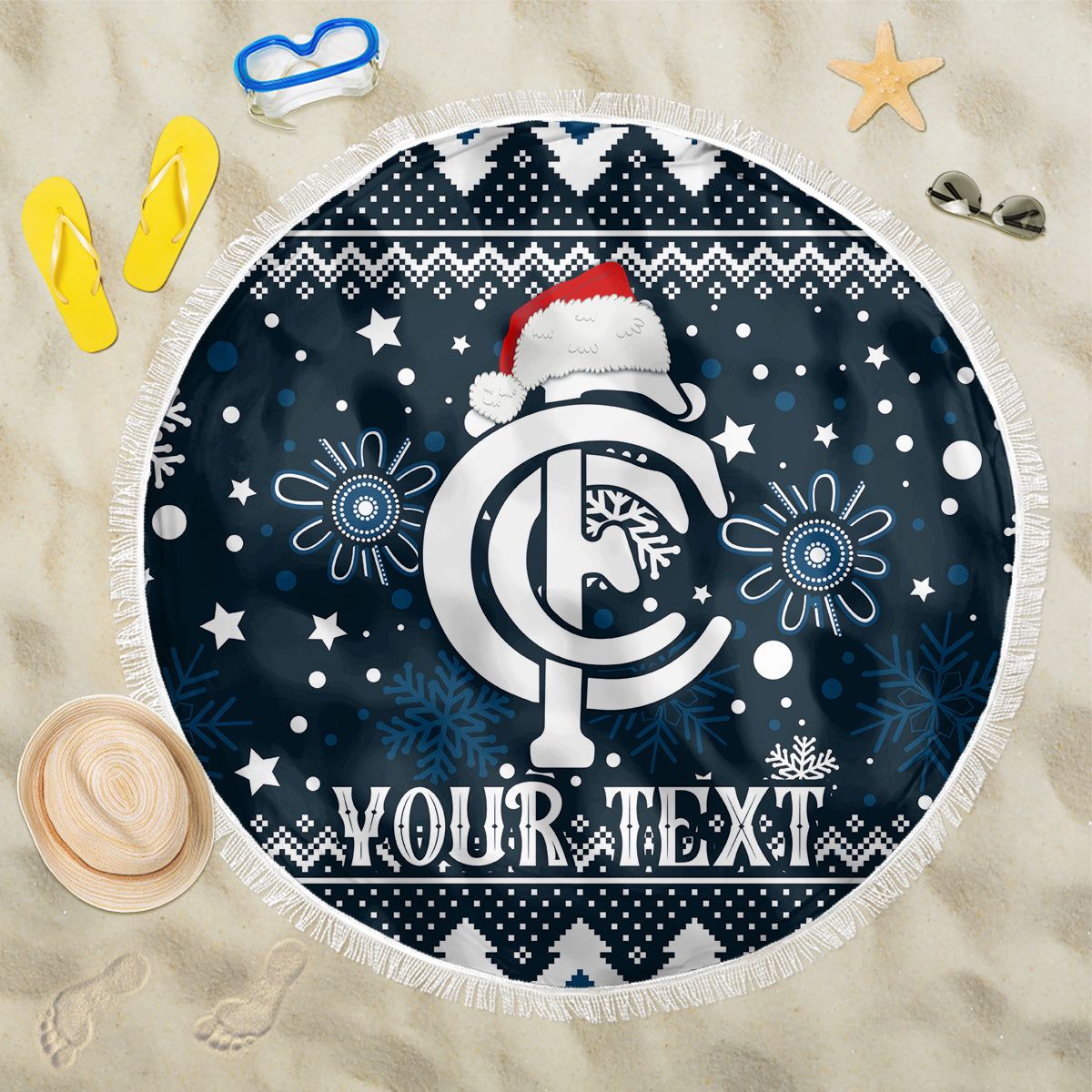 custom-carlton-blues-football-beach-blanket-christmas-vibe-2023