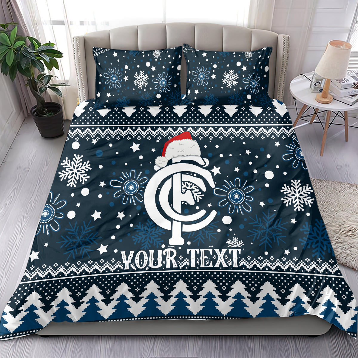 custom-carlton-blues-football-bedding-set-christmas-vibe-2023