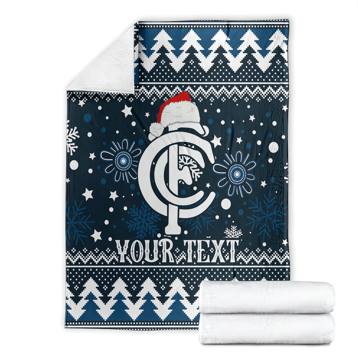custom-carlton-blues-football-blanket-christmas-vibe-2023