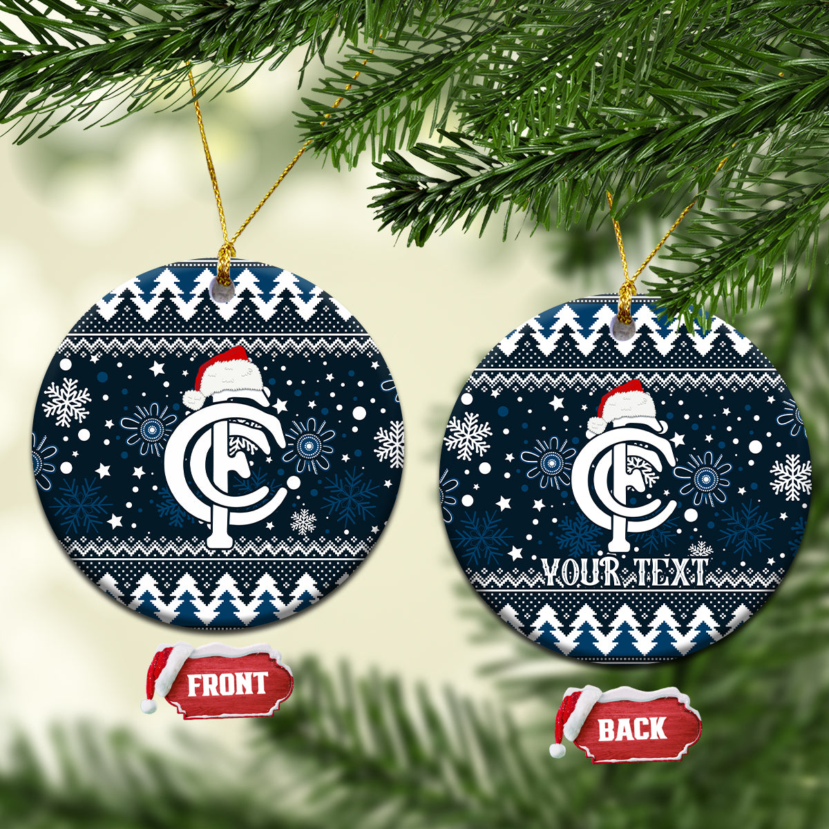 custom-carlton-blues-football-ceramic-ornament-christmas-vibe-2023