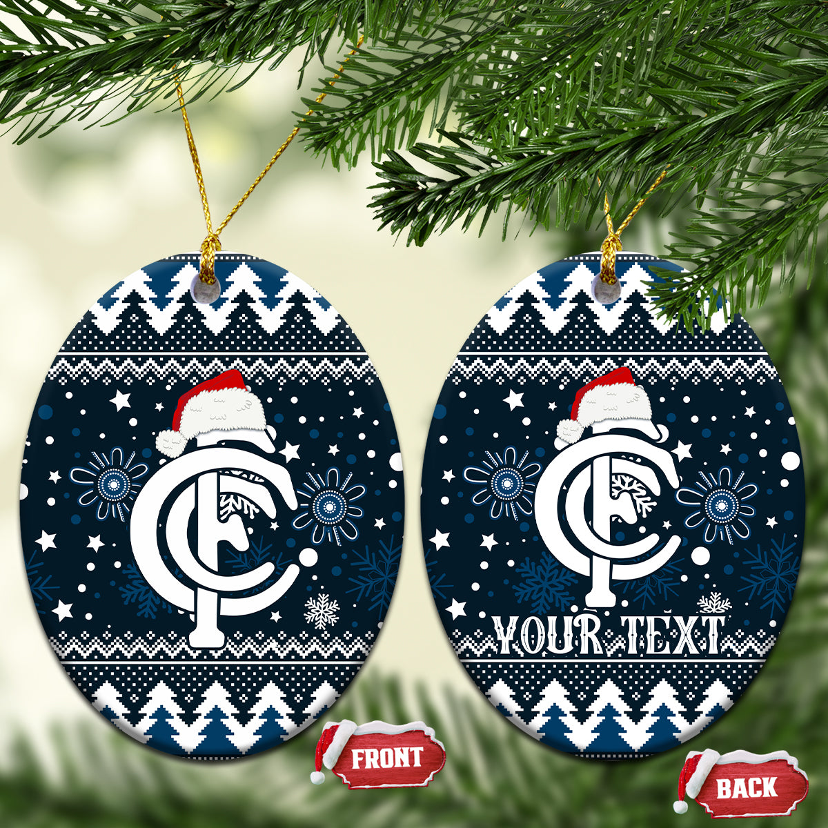 custom-carlton-blues-football-ceramic-ornament-christmas-vibe-2023