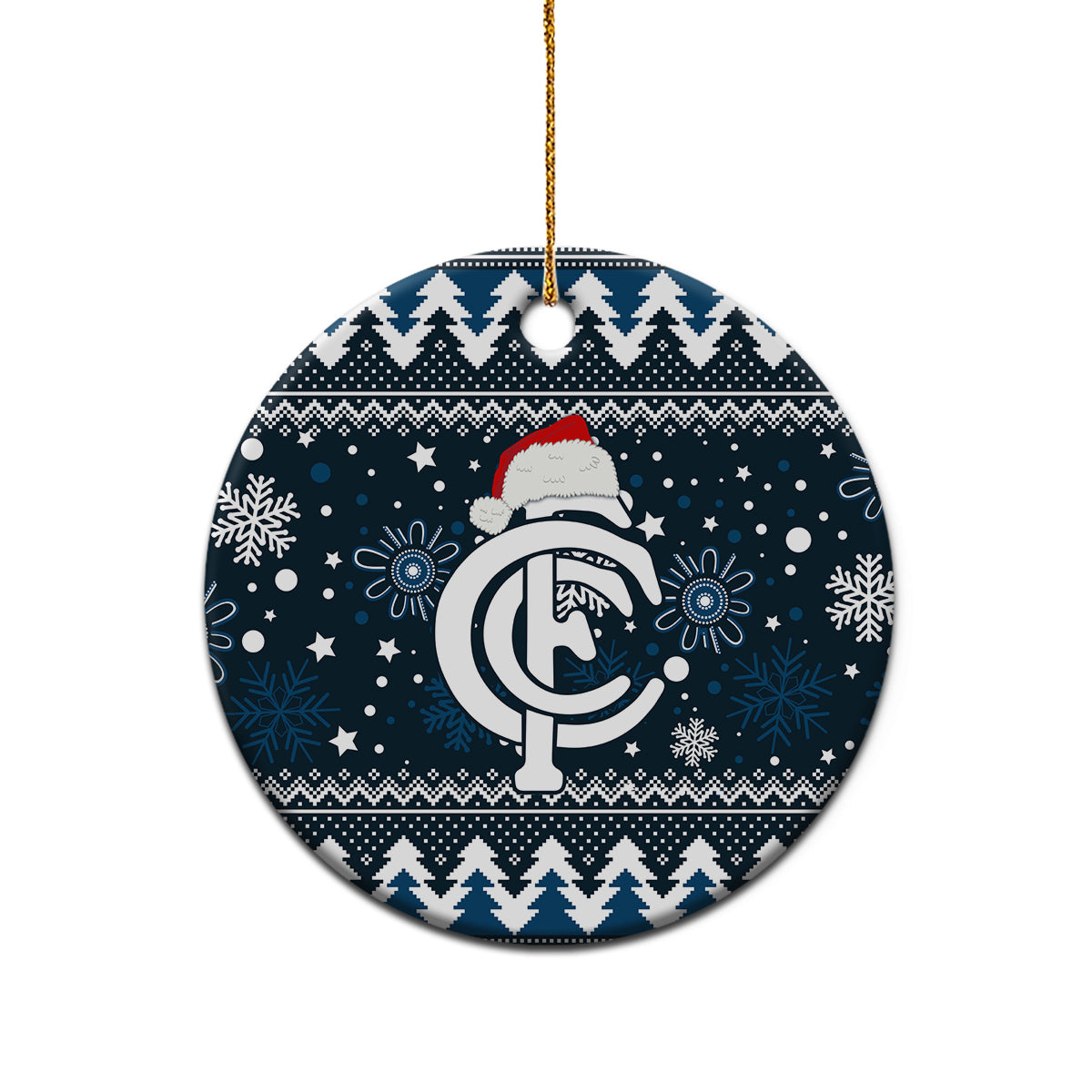 custom-carlton-blues-football-ceramic-ornament-christmas-vibe-2023