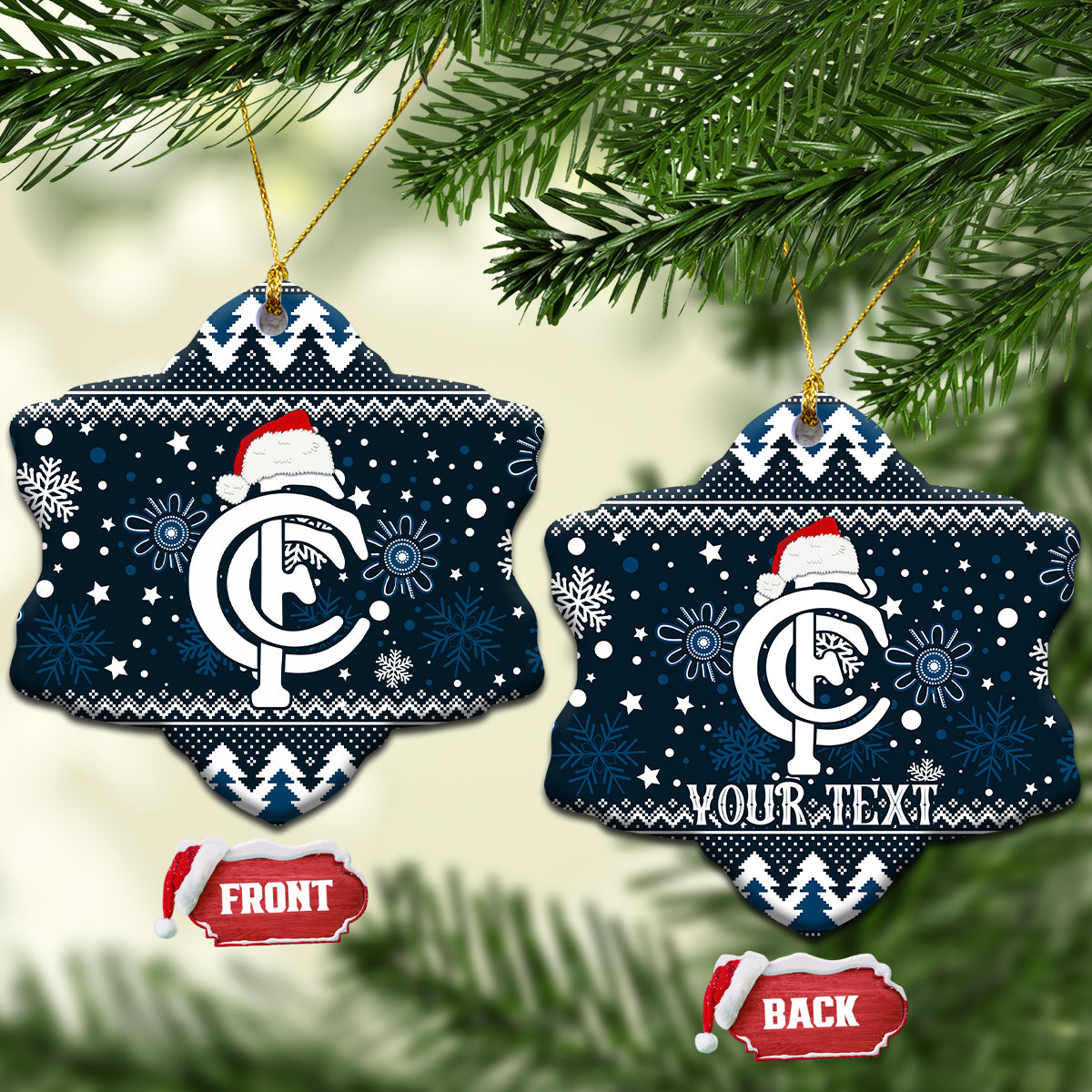 custom-carlton-blues-football-ceramic-ornament-christmas-vibe-2023