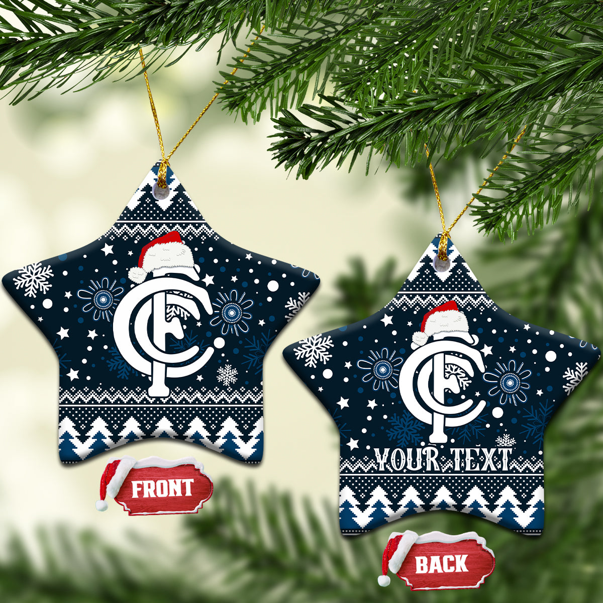 custom-carlton-blues-football-ceramic-ornament-christmas-vibe-2023