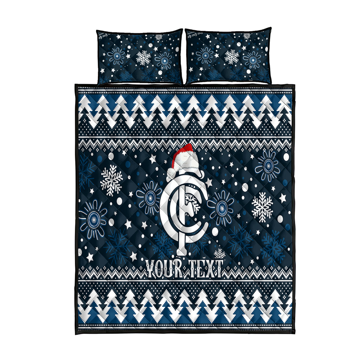 custom-carlton-blues-football-quilt-bed-set-christmas-vibe-2023