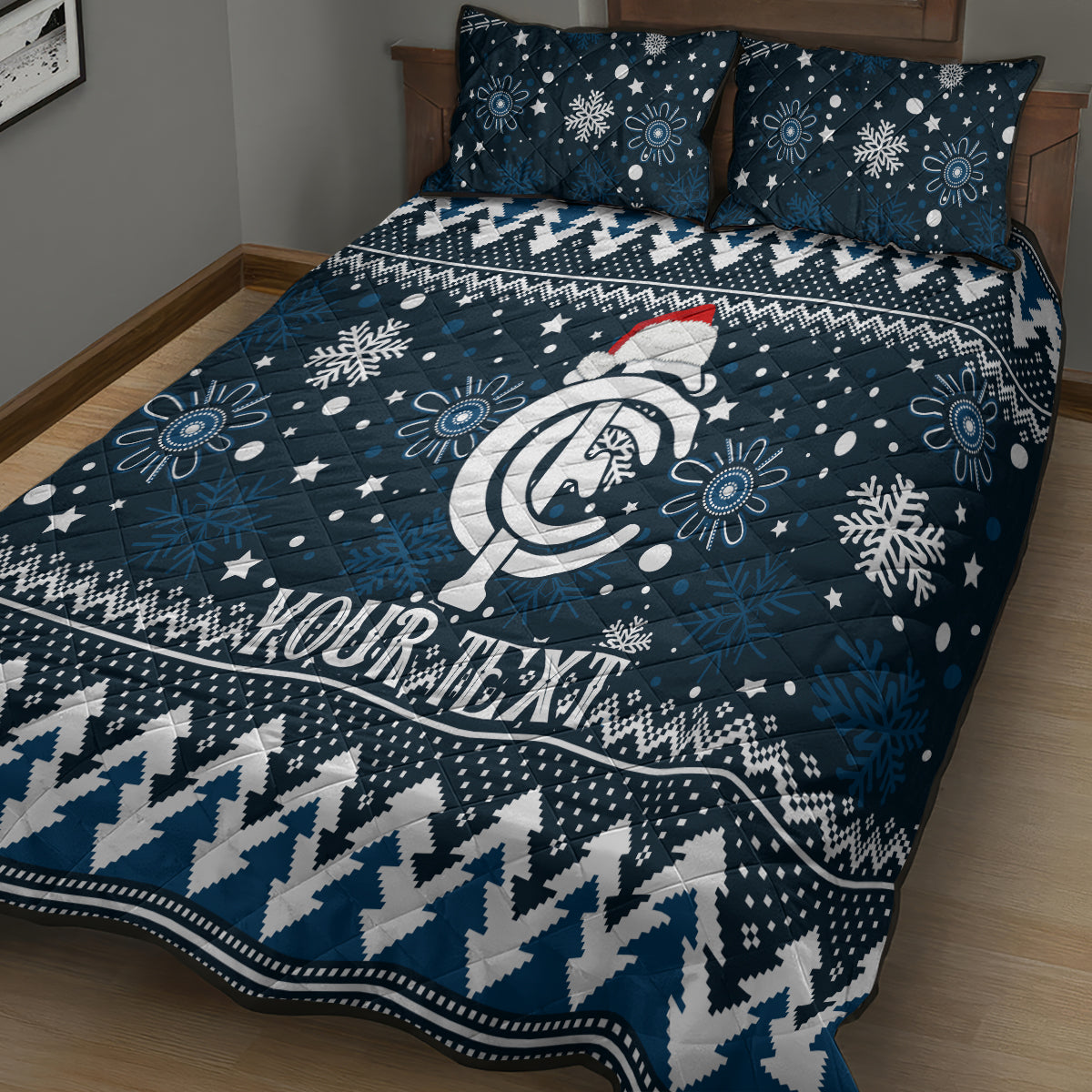 custom-carlton-blues-football-quilt-bed-set-christmas-vibe-2023