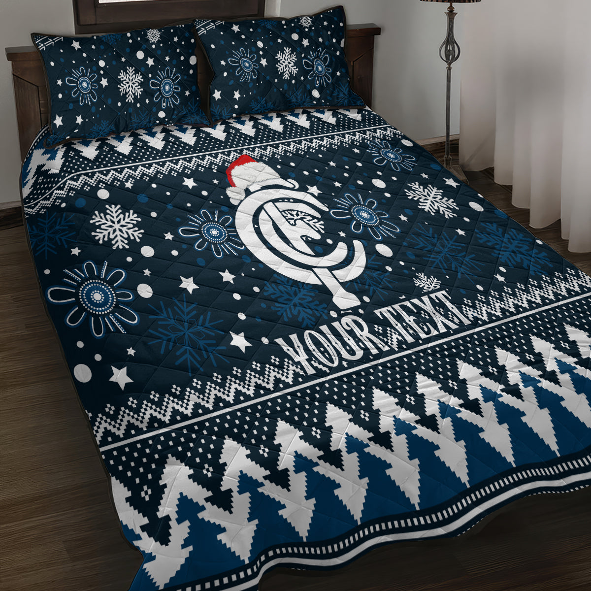 custom-carlton-blues-football-quilt-bed-set-christmas-vibe-2023