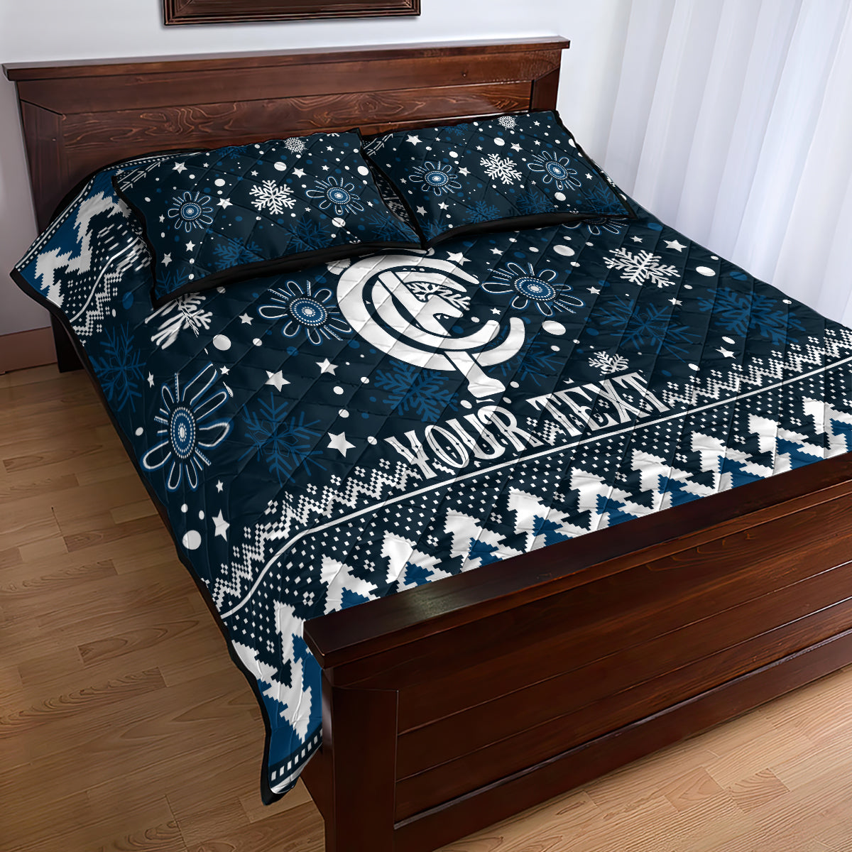 custom-carlton-blues-football-quilt-bed-set-christmas-vibe-2023