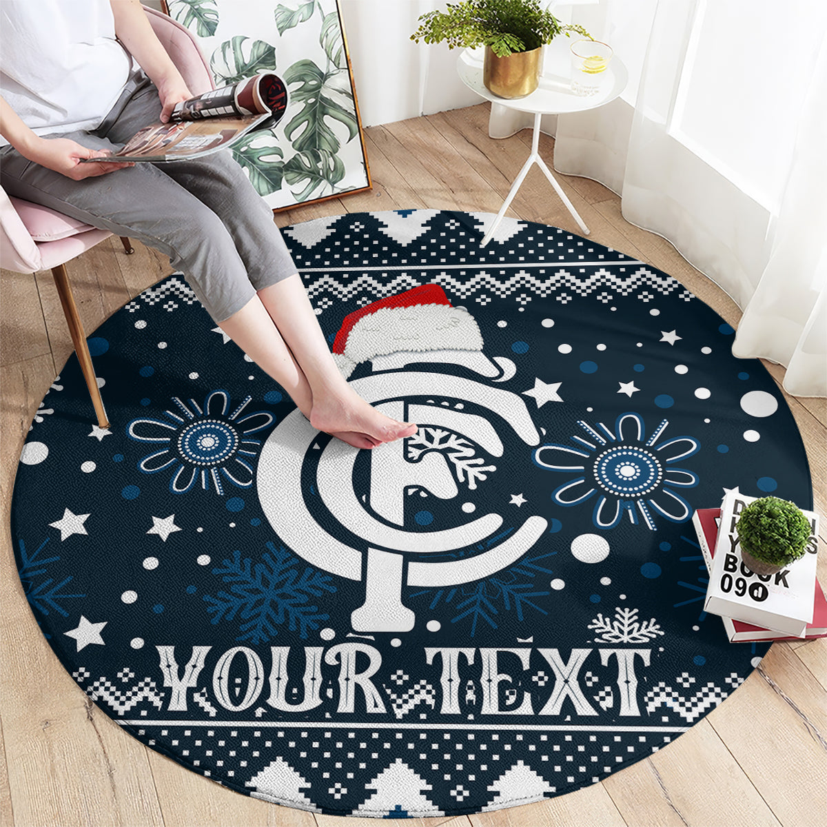 custom-carlton-blues-football-round-carpet-christmas-vibe-2023