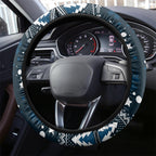 Carlton Blues Football Steering Wheel Cover Christmas Vibe 2023