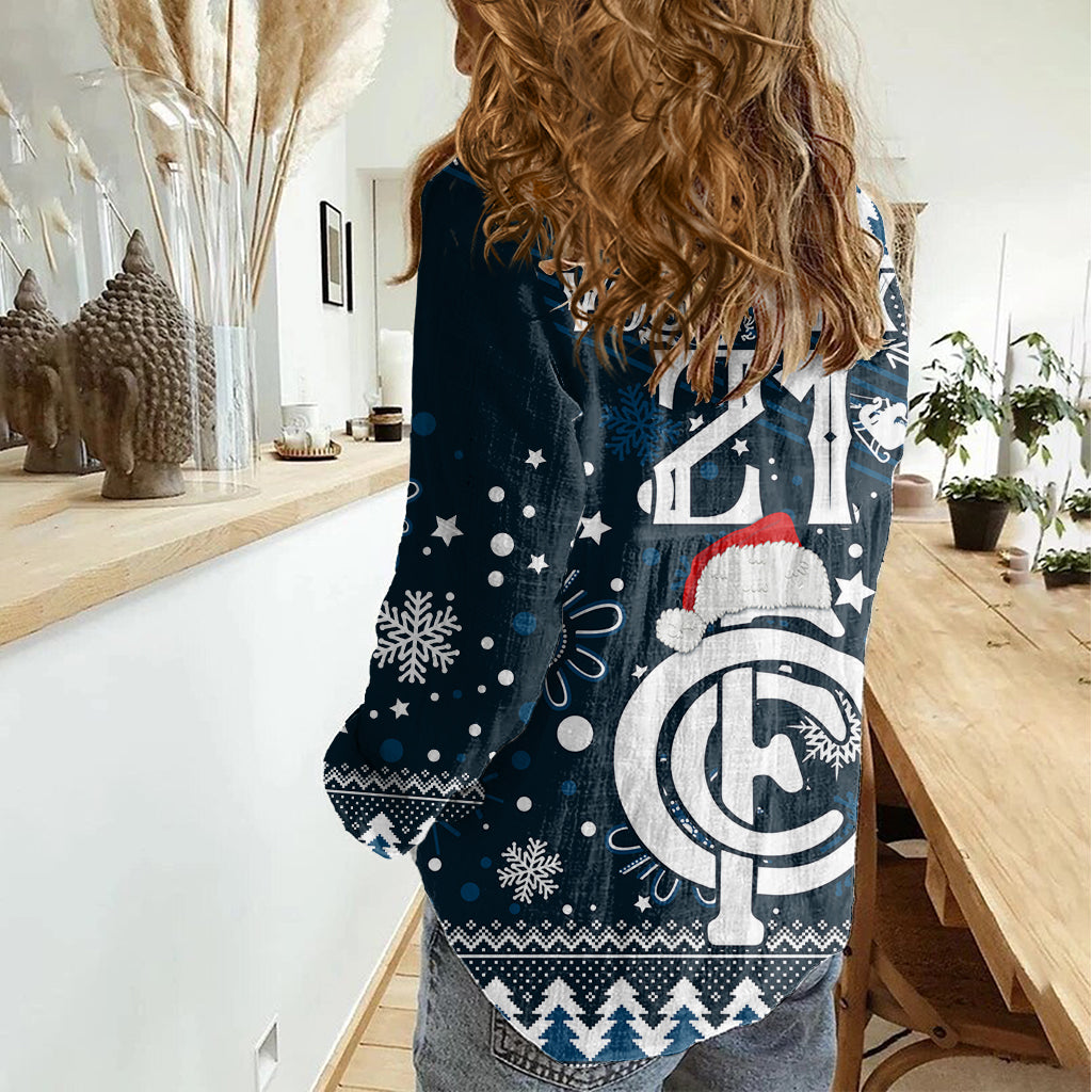 custom-carlton-blues-football-women-casual-shirt-christmas-vibe-2023