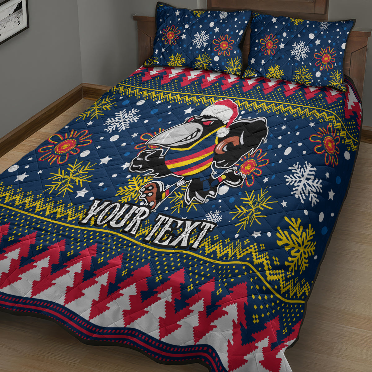 custom-crows-football-quilt-bed-set-christmas-vibe-2023
