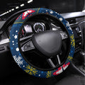 Crows Football Steering Wheel Cover Christmas Vibe 2023