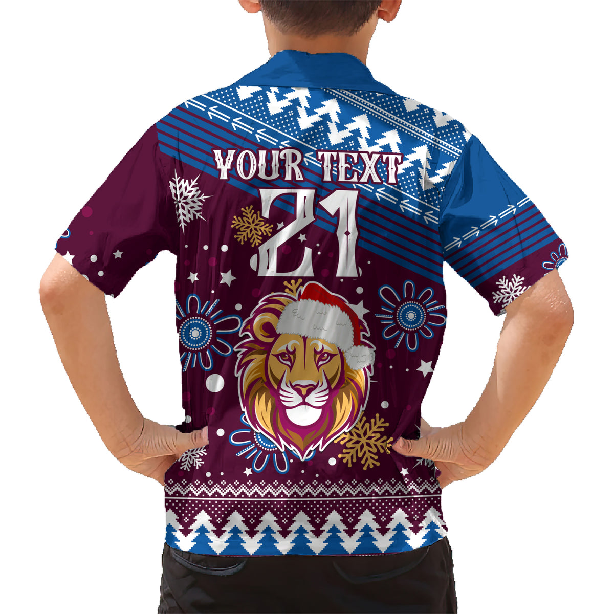 custom-lions-football-kid-hawaiian-shirt-christmas-vibe-2023