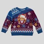 custom-lions-football-kid-ugly-christmas-sweater-christmas-vibe-2023