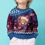 custom-lions-football-kid-ugly-christmas-sweater-christmas-vibe-2023