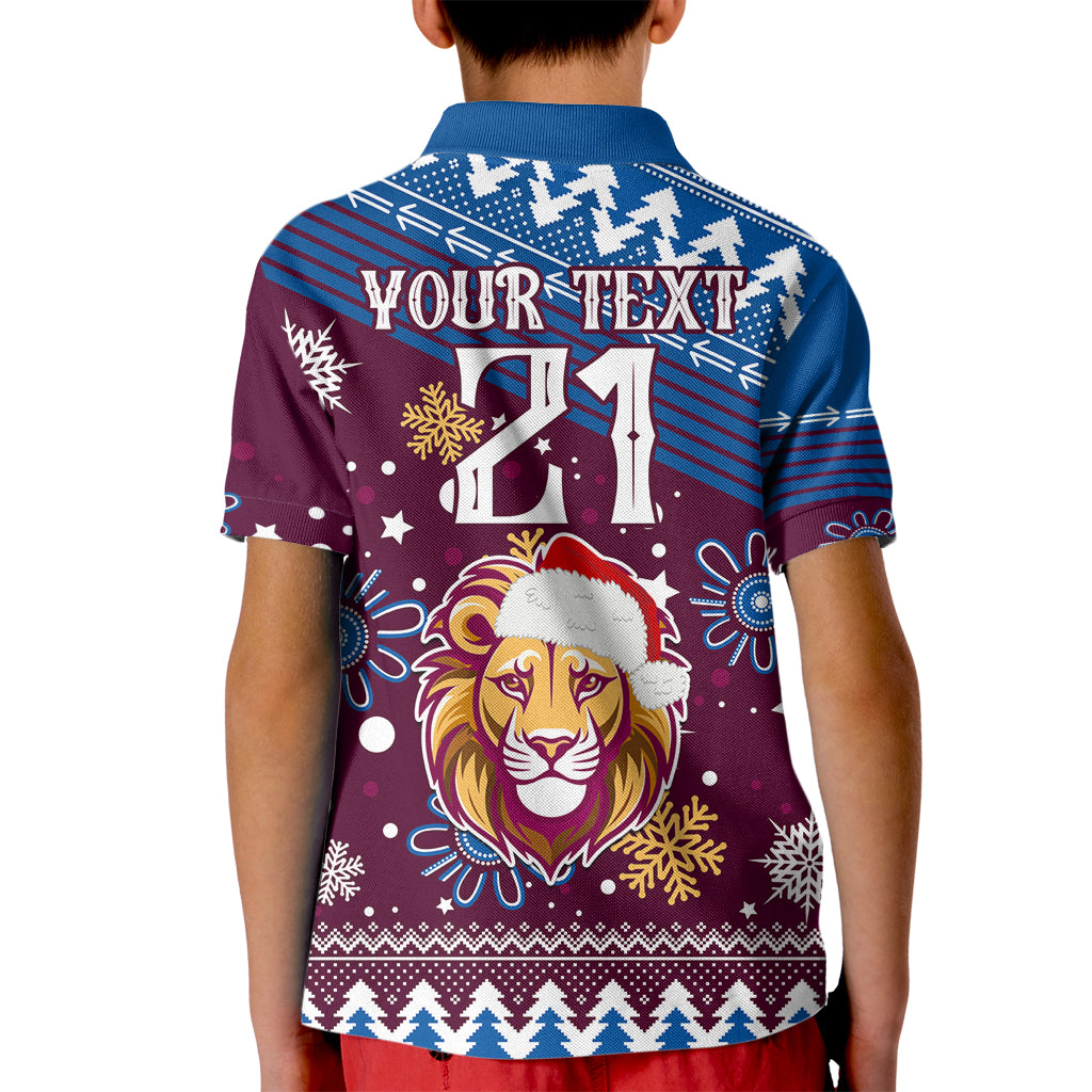 custom-lions-football-kid-polo-shirt-christmas-vibe-2023