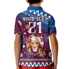custom-lions-football-kid-polo-shirt-christmas-vibe-2023