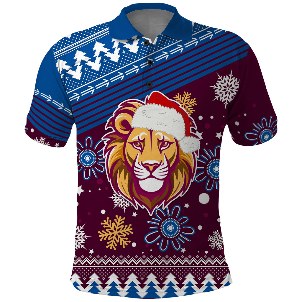 custom-lions-football-polo-shirt-christmas-vibe-2023