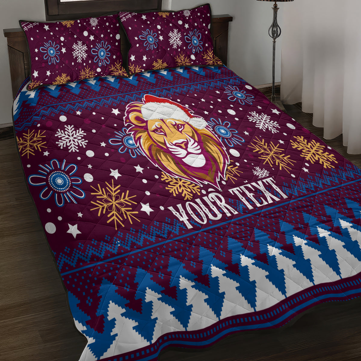 custom-lions-football-quilt-bed-set-christmas-vibe-2023