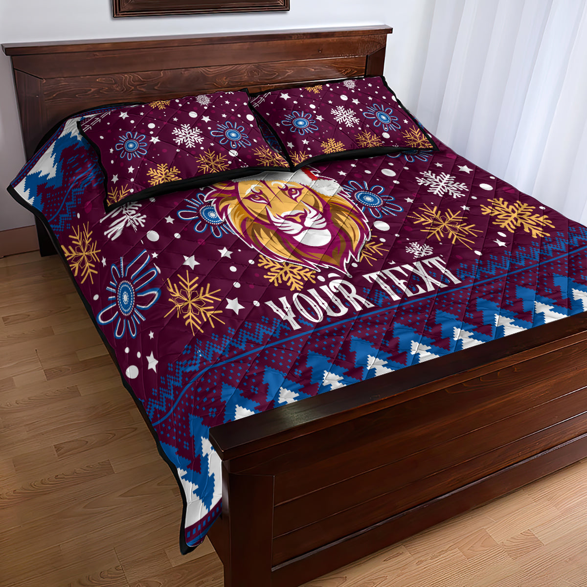 custom-lions-football-quilt-bed-set-christmas-vibe-2023
