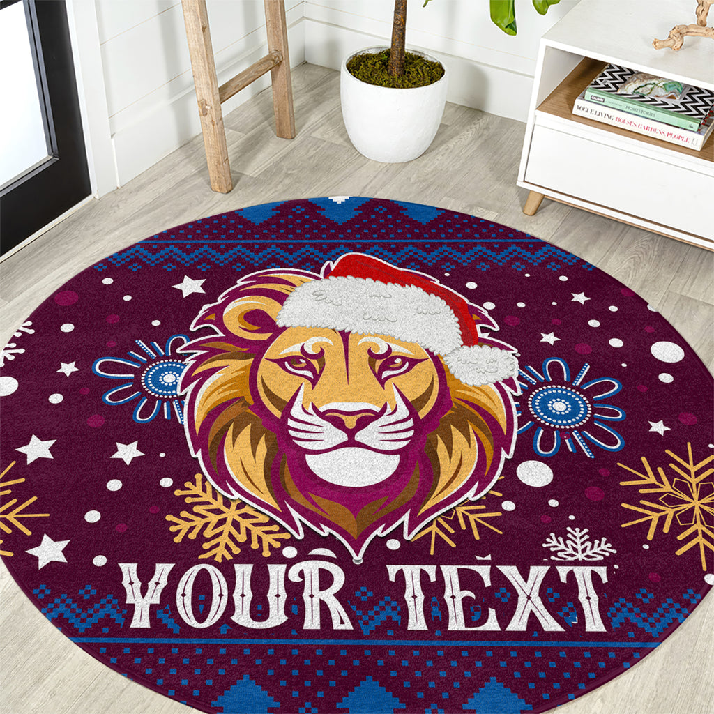 custom-lions-football-round-carpet-christmas-vibe-2023