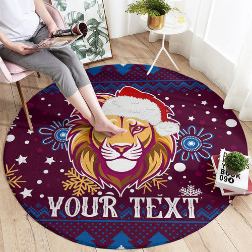custom-lions-football-round-carpet-christmas-vibe-2023
