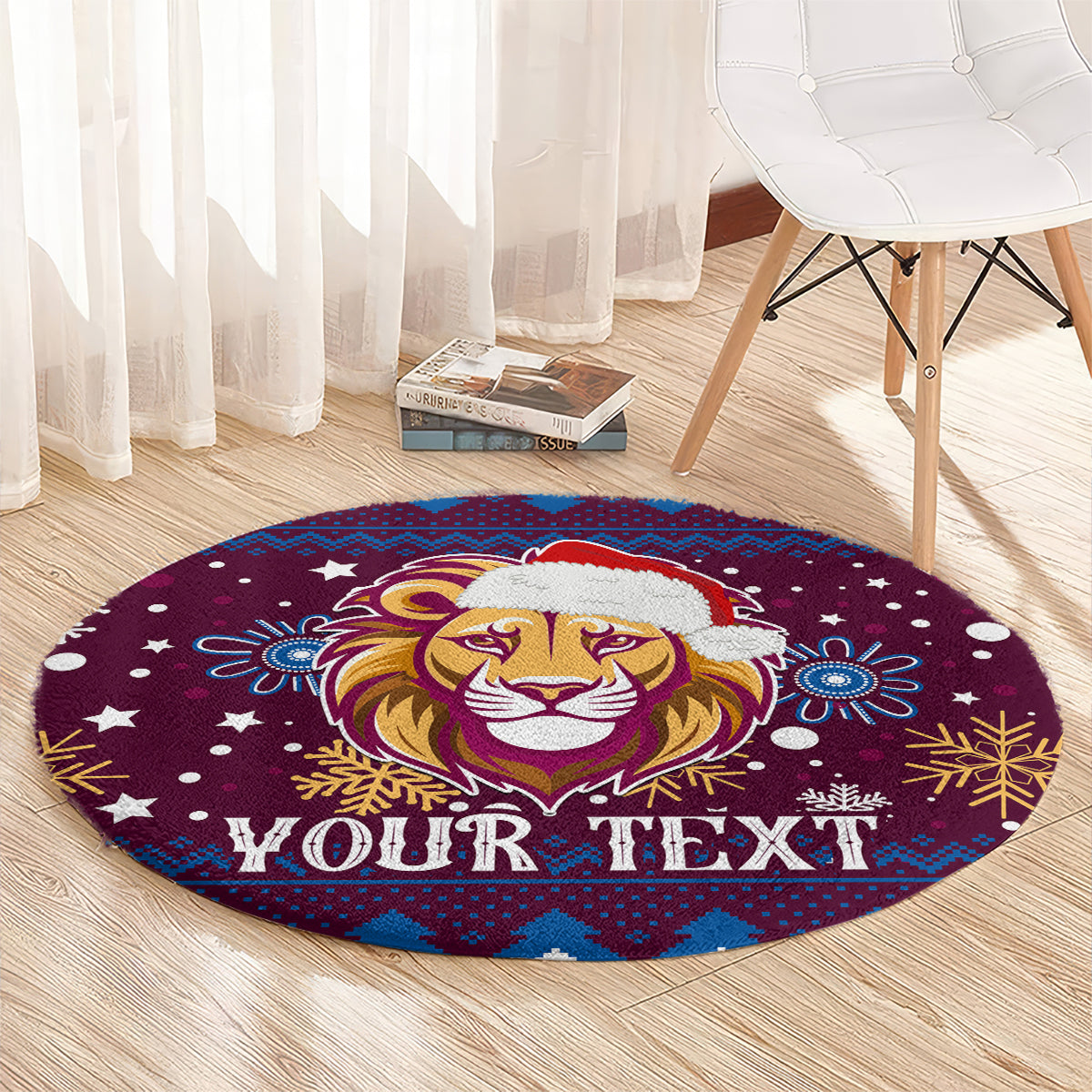 custom-lions-football-round-carpet-christmas-vibe-2023