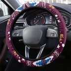 Lions Football Steering Wheel Cover Christmas Vibe 2023