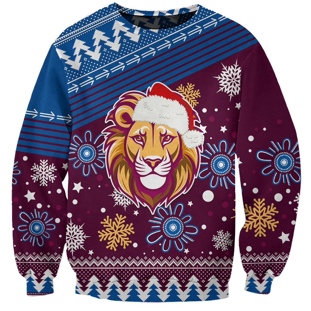 custom-lions-football-sweatshirt-christmas-vibe-2023