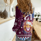custom-lions-football-women-casual-shirt-christmas-vibe-2023