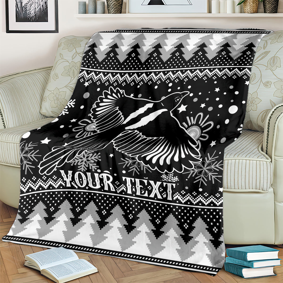 custom-magpies-football-blanket-christmas-vibe-2023