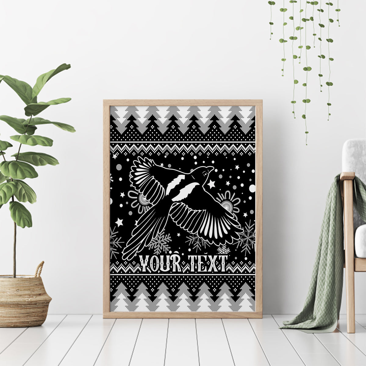 custom-magpies-football-canvas-wall-art-christmas-vibe-2023